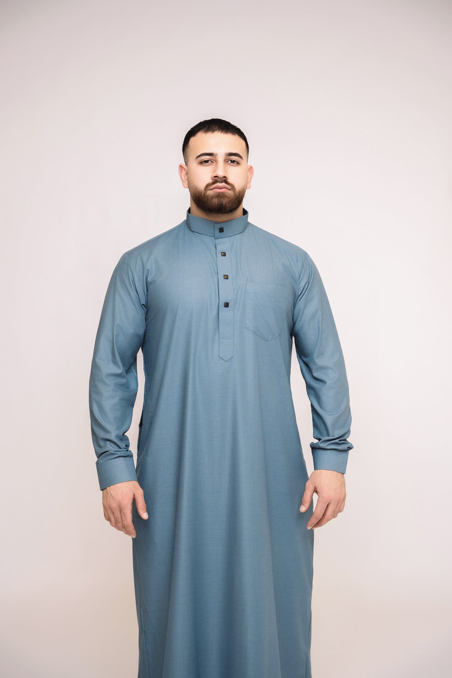 Arabisch Style Qamees - Blauw