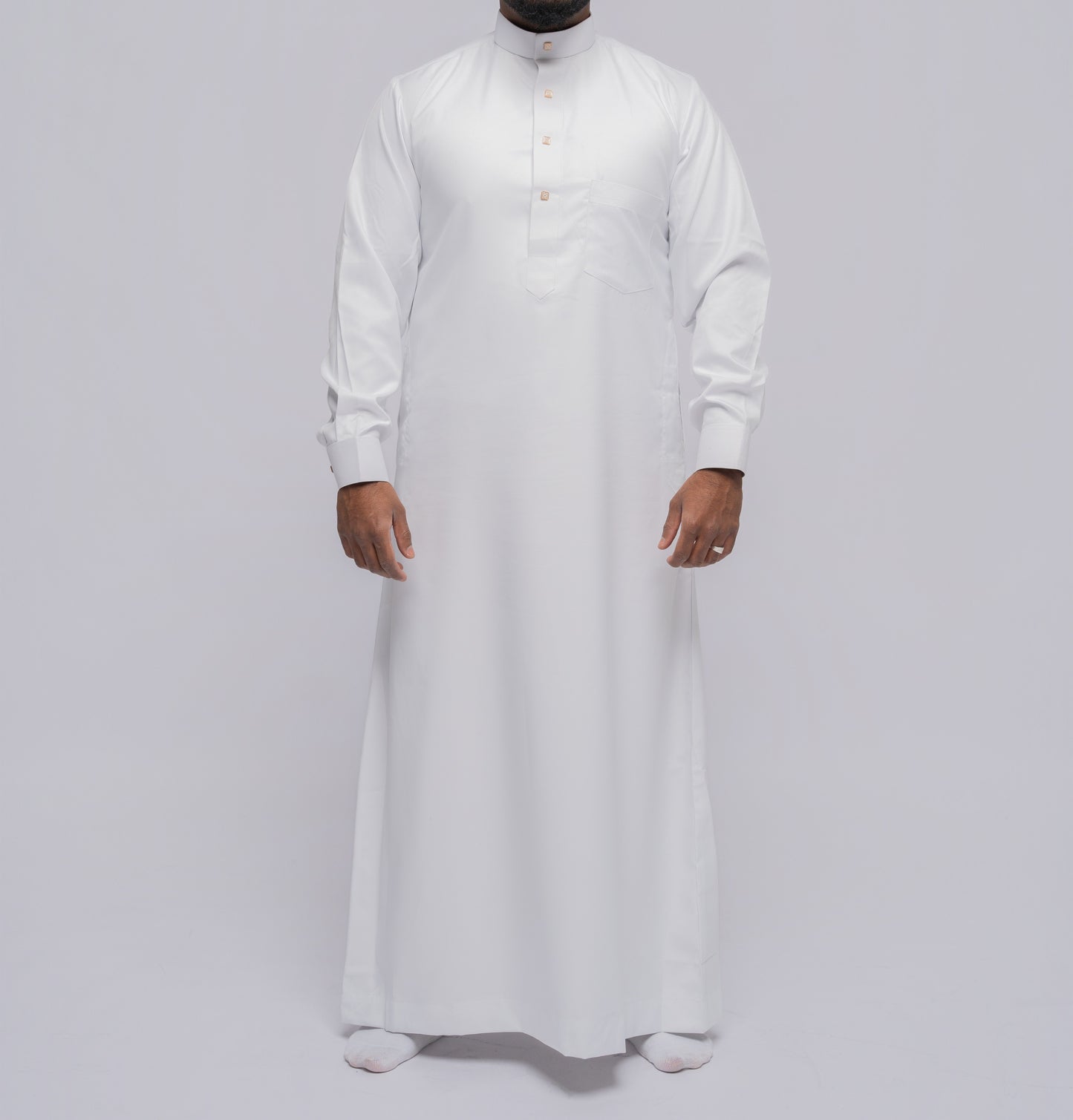 Arabisch Style Qamees - Wit