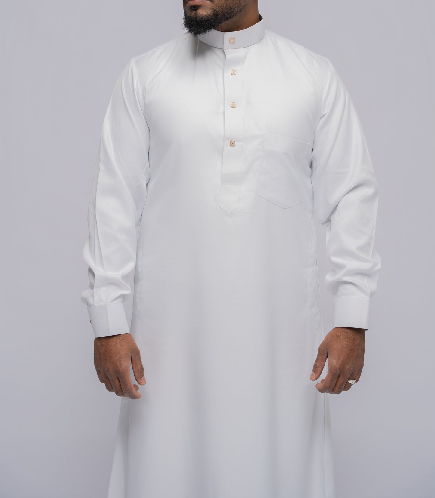 Arabisch Style Qamees - Wit