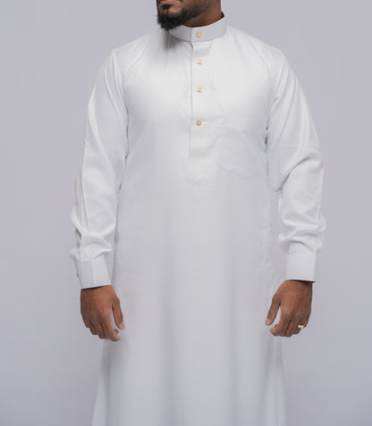 Arabisch Style Qamees - Wit