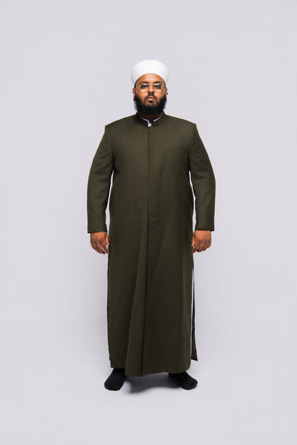 A'immah - Overcoat Groen (Op aanvraag)