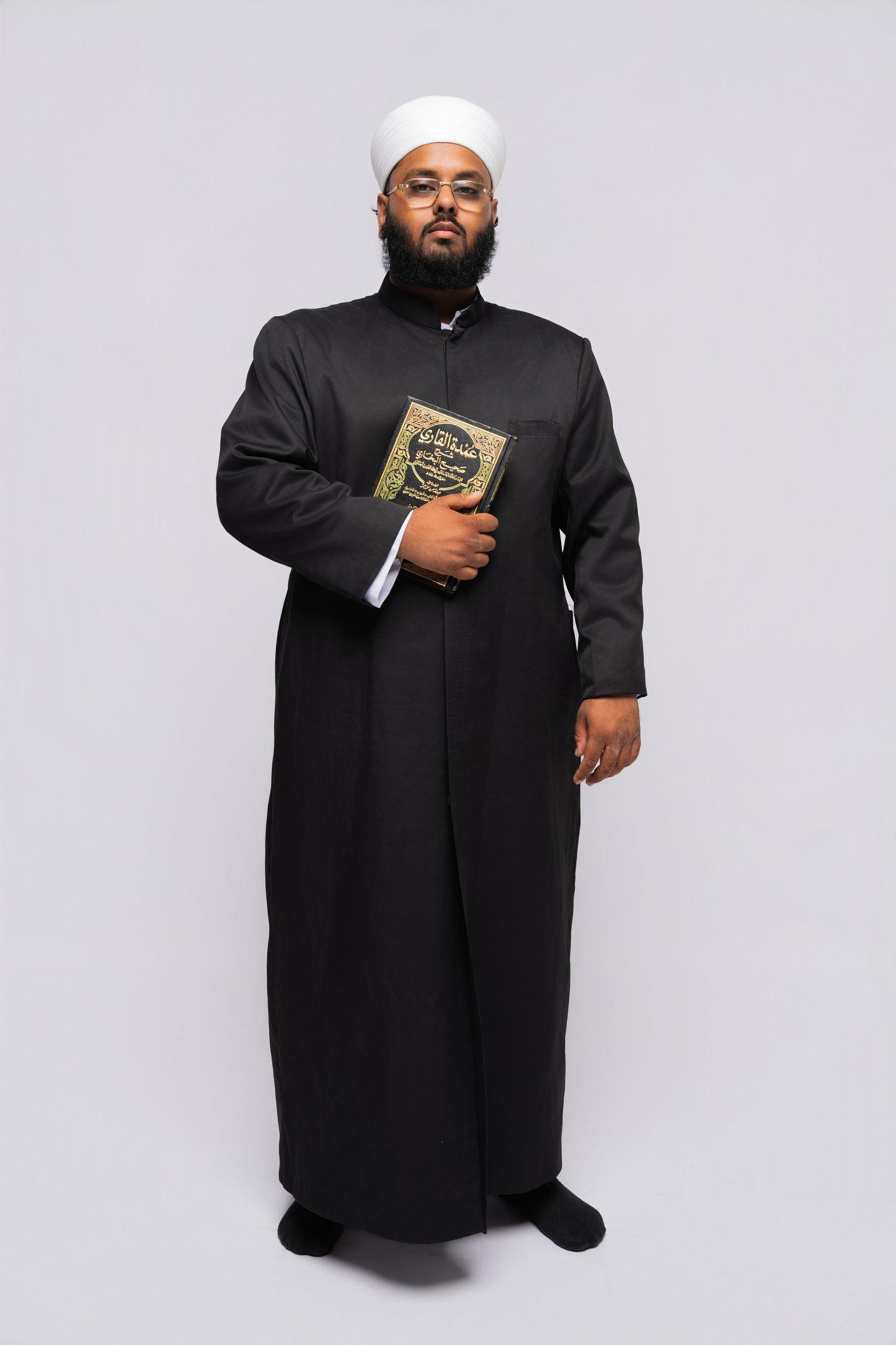 A'immah - Overcoat Zwart (Op aanvraag)