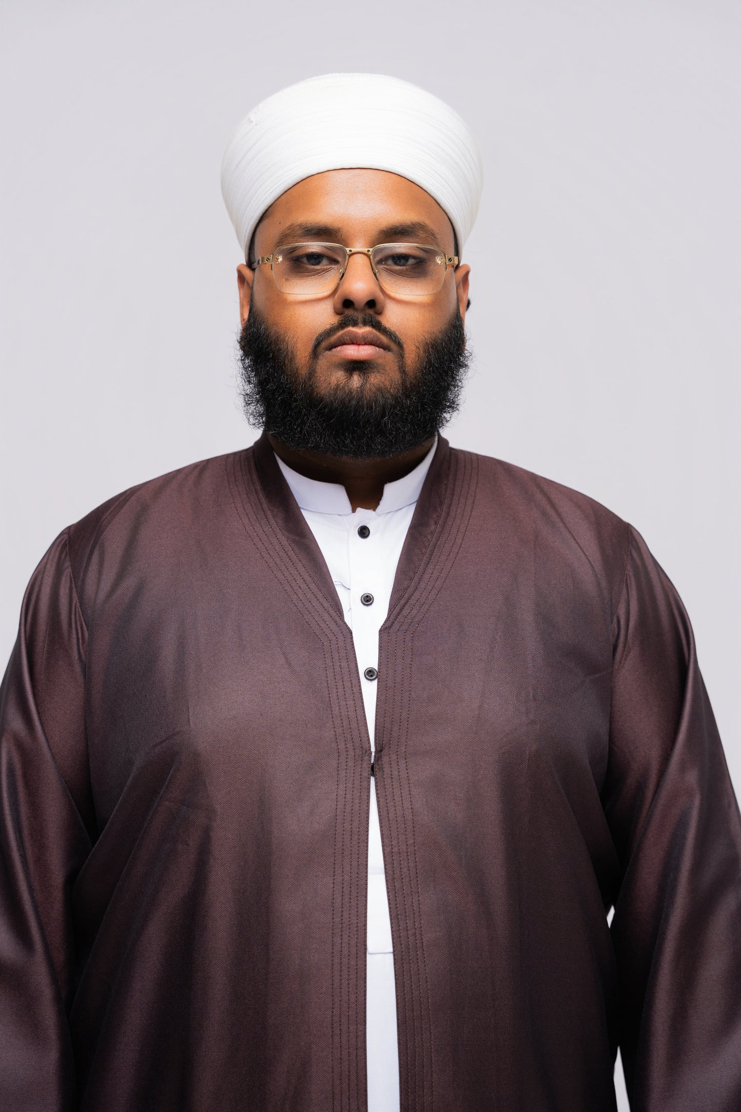 A'immah - Overcoat bordeux(Op aanvraag)