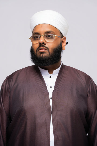 A'immah - Overcoat bordeux(Op aanvraag)