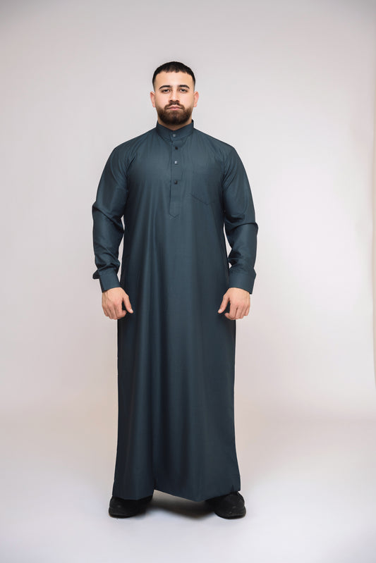 Arabisch Style Qamees - Zwart