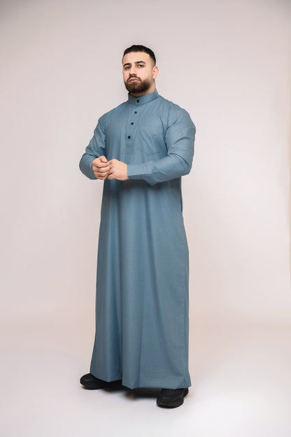 Arabisch Style Qamees - Blauw